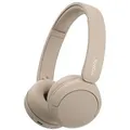 Produktbild: WH-CH520 Over Ear Bluetooth Kopfhörer kabellos 40 h Laufzeit USB Typ-C  (Cremefarben)