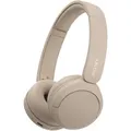 Produktbild: Sony WH-CH520 Bluetooth-Kopfhörer beige On-Ear Headset kabellos DSEE Sound