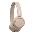 Produktbild: Sony WH-CH520 Kabellose Bluetooth-Kopfhörer beige Akkulaufzeit 50 Std.