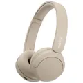 Produktbild: Sony WH-CH520  On Ear Headset Bluetooth® Stereo Beige Mikrofon-Rauschunterdrü...