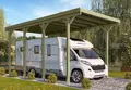 Produktbild: Carport Holz Holzcarport Caravan Carport Wohnmobilcarport KDI imprägniert Karibu
