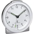 Produktbild: TFA Dostmann 60.1517.54 Funk Wecker Silber Alarmzeiten 1 Fluoreszierend Zeiger
