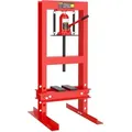 Produktbild: 6T Werkstattpresse, 300 mm, Hydraulikpresse aus Stahl, Rahmenpresse, Lagerpresse zum Pressen, Stempeln, Umformen - Wiltec