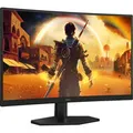 Produktbild: C27G42E, Gaming-Monitor 68.6 cm (27 Zoll), schwarz (matt)/rot, FullHD, Fast-VA, Curved, Adaptive-Sync, HDR, 180Hz Panel