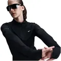 Produktbild: Nike Lauftop W NK SWIFT DF UV HZ TOP hochschließender Kragen, Reißverschluss, atmungsaktiv schwarz S