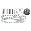 Produktbild: Befestigungshaken Set Hängesessel Zubehör Deckenhaken Haken Karabiner Halterung