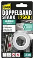 Produktbild: UHU Doppelband Stark - ablösbar 1,5 m Doppelseitig Klebeband