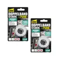 Produktbild: 2x UHU Doppelband Stark bis zu 75kg 1,5m x 19mm Klebeband Montage ablösbar