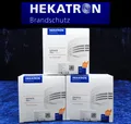 Produktbild: 3x HEKATRON GENIUS Plus Rauchwarnmelder NEU OVP m. 10-Jahres Batterie & Klebepad