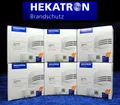Produktbild: 6x HEKATRON GENIUS Plus Rauchwarnmelder NEU OVP m. 10-Jahres Batterie & Klebepad