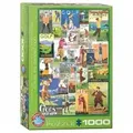 Produktbild: Eurographics 6000-0933 - Golf auf der ganzen Welt , Puzzle, 1.000 Teile