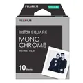 Produktbild: Fujifilm Instax Square Monochrome Sofortbildkamera Film schwarz weiß 10 Stück