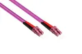Produktbild: Patchkabel LWL Duplex OM4 (Multimode, 50/125) LC/LC, 15m, Good Connections®