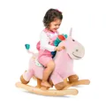 Produktbild: B. toys - Rodeo Rocker - Cleo - Einhorn-Wippe - Einhorn-Schaukelspielzeug - Hölzernes Aufsitzfahrzeug - Klassisches Spielzeug für Kleinkinder, Kinder - 18 Monate +