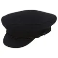 Produktbild: Balke Schiebermütze original Elbsegler Mütze aus Tuchstoff blau 56