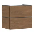 Produktbild: hansgrohe Waschtischunterschrank Xilesa E 680x470mm, 2 SBK, f WT, o PuO, Ei kasch
