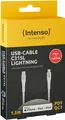 Produktbild: Intenso USB Kabel C315L Typ C - Lightning Nylon 1,5m max. 60W weiß