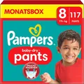 Produktbild: Pampers Baby Dry Pants Gr.8 XL 17+kg MonatsBox