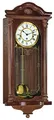 Produktbild: Hermle Uhrenmanufaktur Wanduhr, Holz, Mahagoni, 67cm x 29cm x 14,5cm