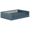 Produktbild: Paidi Bett Little Flo 140 x 200 cm Dekor Mattblau
