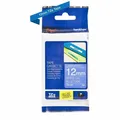 Produktbild: Brother TZE535 P-Touch Schriftband weiss auf hard blau 12mm Laminiert NEU