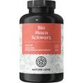 Produktbild: NATURE LOVE® Bio Maca Kapseln (schwarz) - 3000 mg je Tagesdosis - 180 Kapseln