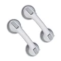 Produktbild: Relaxdays Sauggriff Set 2er Haltegriff Dusche Badewanne 70kg Senioren