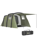 Produktbild: Outsunny Aufblasbares Zelt für 3-6 Personen Outdoor Campingzelt mit Luftpumpe Gampingzelt UV50+ Familienzelt Luftzelt für 3 Jahreszeiten Winddicht Glamping Zelt Schneller Aufbau