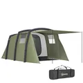 Produktbild: Aufblasbares Campingzelt 3-6 Personen Outdoor Tunnelzelt mit Seitenfenstern