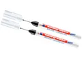 Produktbild: 2 x Edding 8850 Bohrlochmarker Tieflochmarker Carpenter pen 1 mm schwarz
