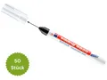 Produktbild: 50 x Edding 8850 Bohrlochmarker Tieflochmarker Carpenter pen 1 mm schwarz