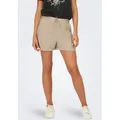 Produktbild: ONLY Shorts ONLTHYRA SHORTS NOOS WVN Baumwolle, regular fit beige XS (34)