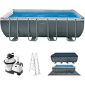 Produktbild: Intex Frame Pool  549 x 274 x 132 cm Komplettset | Rechteckpool mit Zubehör