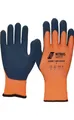 Produktbild: NITRAS Kälteschutzhandschuhe SOFT GRIP W Größe 9 orange/dunkelblau EN 388, EN...