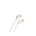 Produktbild: JBL T110 weiß - In Ear-Kopfhörer mit Mikrofon