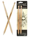 Produktbild: SUCK UK Drumstick-Bleistift (2er-Packung), Trommelstöcke, Schlagzeug, Schlagzeug Sticks, Bleistifte, Schreibwaren, Schreibzubehör, Stift, Stifte, Schreibtischspielzeug, Trommel