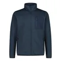 Produktbild: CMP Herren Fleecejacke Outdoorjacke Wanderjacke Midlayer Knit-Tech, Farbe:Dunkelblau, Artikel:-N950 Black Blue, Größe:54