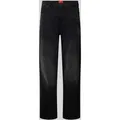 Produktbild: HUGO Tapered Fit Jeans im 5-Pocket-Design in Black, Größe 34/32