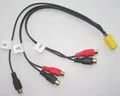 Produktbild: Becker Mini-ISO Autoradio Adapter Line-Out/Sub-Out auf 5 Cinch KFZ Radio Stecker