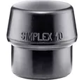 Produktbild: HALDER Hammer Halder SIMPLEX 3202.040 Ersatzkopf mittelhart 65 g 1 St.