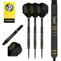 Produktbild: Harrows Dave Chisnall Chizzy Series 3-Spieler-Dart-Set I Professionelle Darts 90% Wolframstahl, ALLE Gewichte Pro Darts I 10-teiliges Set (23g)