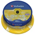 Produktbild: Verbatim DVD+RW 4.7 GB 25er Spindel (43489)