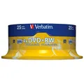 Produktbild: verbatim 25 DVD+RW 4,7 GB wiederbeschreibbar