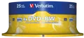 Produktbild: VERBATIM 43489 - Verbatim DVD+RW 4,7GB, 25er-Spindel