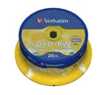Produktbild: Verbatim 43489 Verbatim DVD+RW 4,7GB 25er Sp.