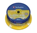 Produktbild: 50 Verbatim Rohlinge DVD+RW 4,7GB 4x Spindel