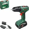 Produktbild: Bosch Akku-Bohrschrauber EasyDrill 18V-38, 1 x Akku PBA 18V 1.5Ah im Tragekoffer