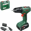 Produktbild: Akku-Bohrschrauber EasyDrill 18V-38, incl. 1x Akku pba 1,5 Ah, Ladegerät, Zubehör, Tragekoffer - Bosch