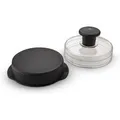 Produktbild: Weber Hamburgerpresse Schwarz Transparent 2-teilig
