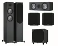 Produktbild: MONITOR AUDIO Heimkinosystem Monitor Audio Bronze 6G Cinema 200 Heimkino Lautsprecher-Set schwarz 5.1 (nicht zutreffend, 5.1 Heimkino Set)